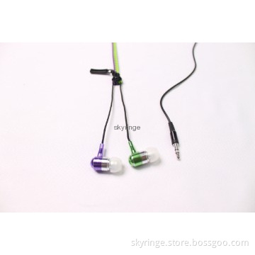 Best sale Zipper Earphone with Design Patent